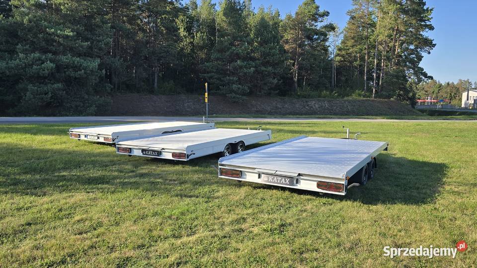 Przyczepa Laweta DMC 2700 4500x2100mm koła alu