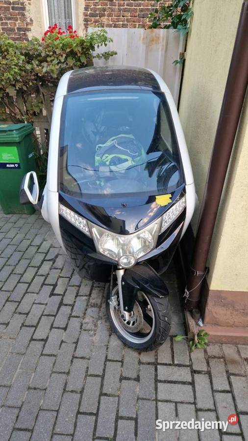 Skuter Trójkołowy Zadaszony ZTECH ZT95 bagażnik śląskie Sosnowiec