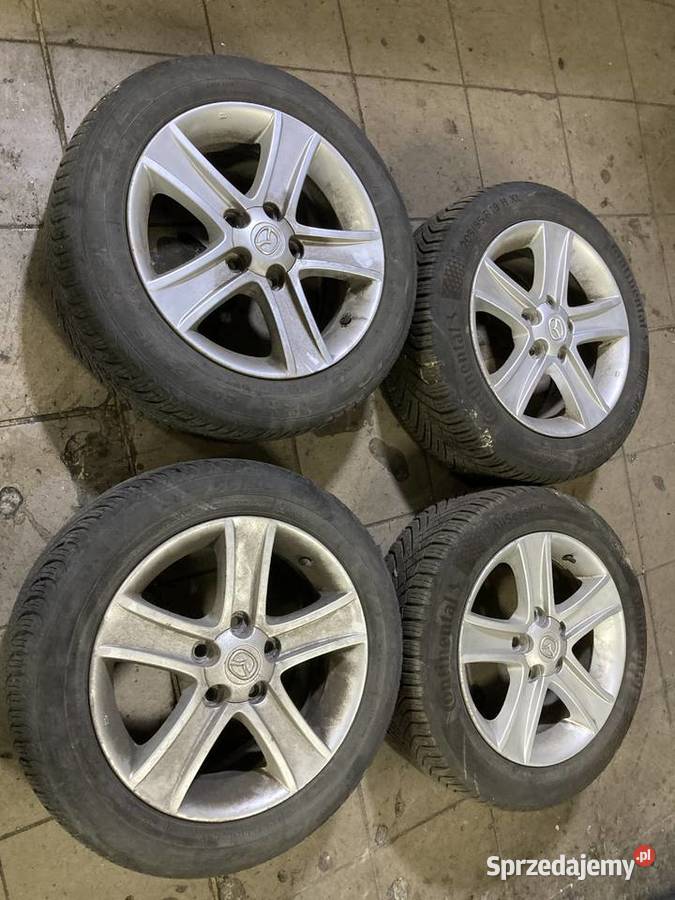 Felgi aluminiowe do Mazdy oponami rozmiar śląskie