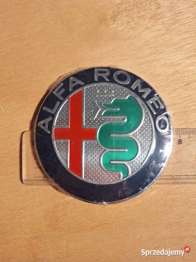 Nowy nieużywane znaczek Alfa Romeo LOGO Emblemat kujawsko-pomorskie