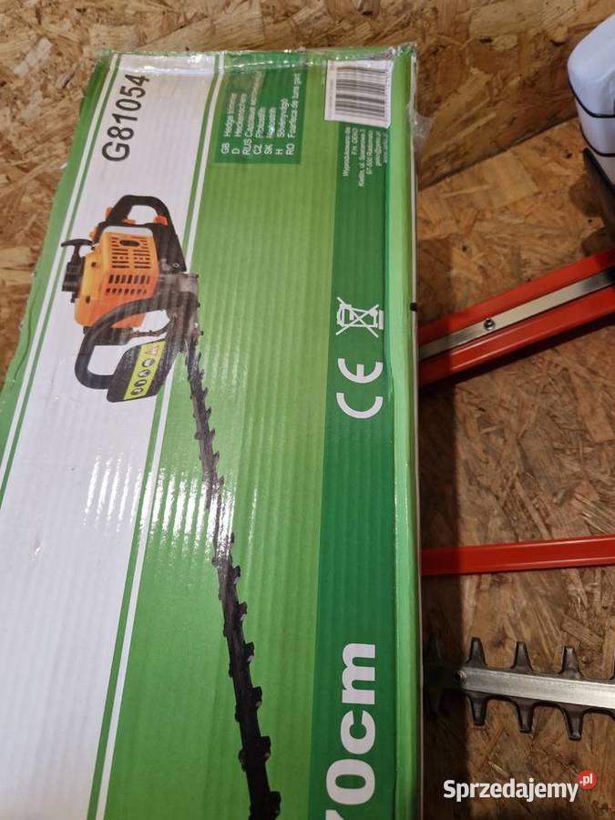 Spalinowe nożyce do żywopłotu 2 John Gardener Dom i Ogród wielkopolskie Głogowa sprzedam