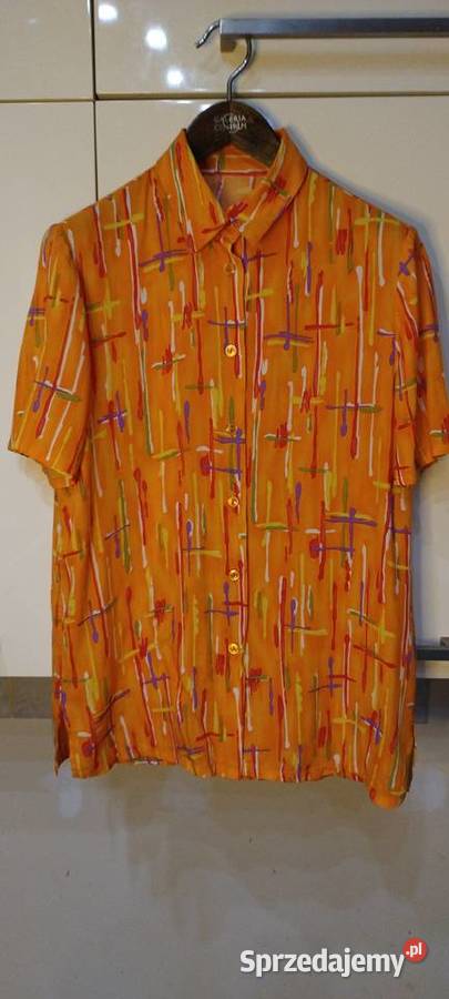 Bluzka damska w kolorze pomarańczy Lublin sprzedam