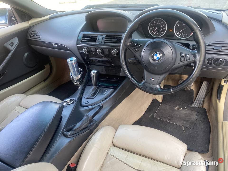 BMW kabrio sport 630i Anglik CD