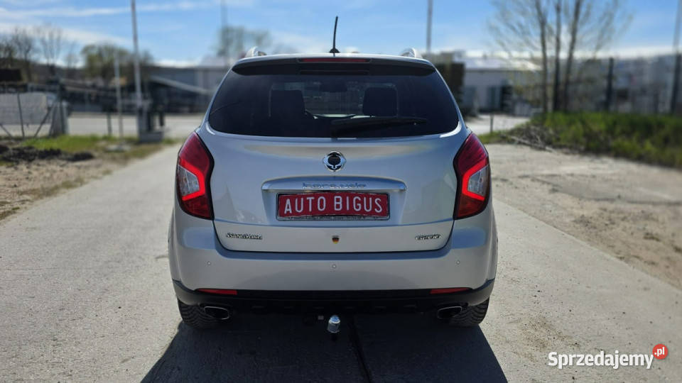 SsangYong Korando automat ledy duza navi camera światła do jazdy dziennej Lębork