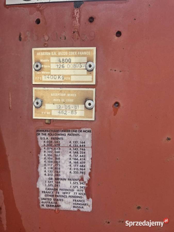 Holland Fiatagri nieuszkodzony Korfantów sprzedam