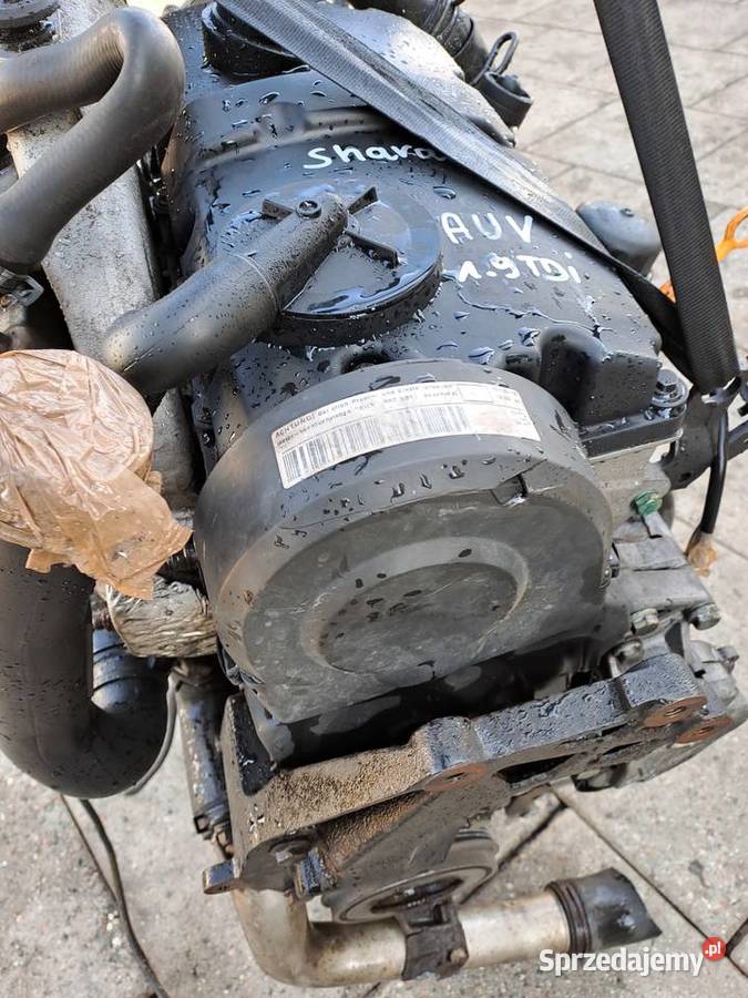 Volkswagen Sharan 19 TDi 115 silnik kompletny