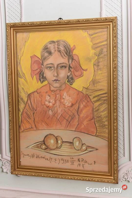 Ignacy Witkiewicz Witkacy 1937 Pastel Stary Kraków