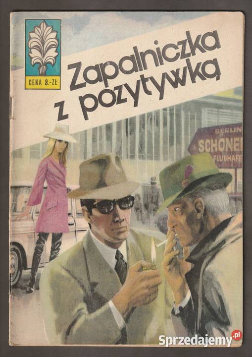 KAPITAN ŻBIK ZAPALNICZKA Z POZYTYWKĄ 1974