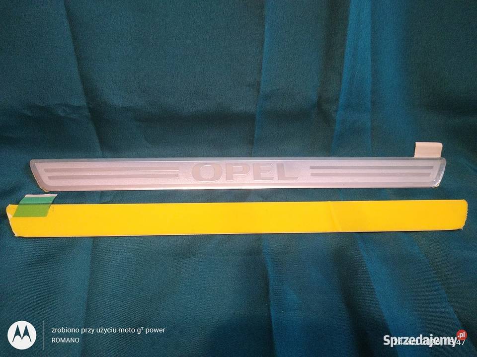 LISTWA ozdobna OPEL na próg samochodu Katowice