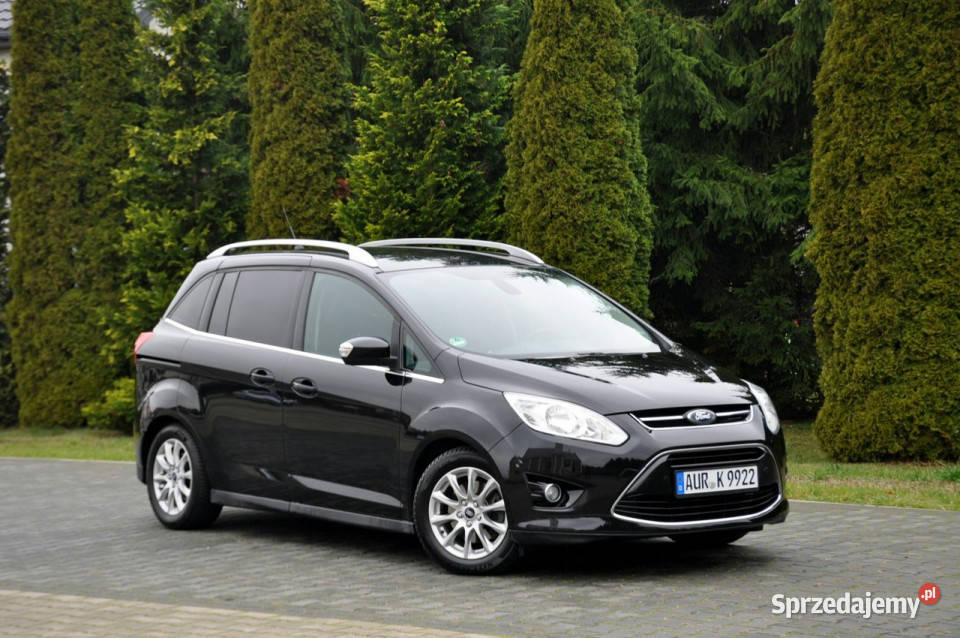 Ford Grand C 16TDCI115Lift7FoteliNaviKeyless gniazdo USB mazowieckie