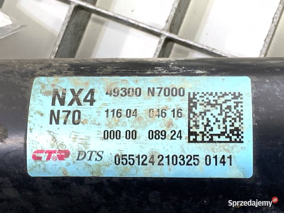 WAŁ NAPĘDOWY TYŁ HYUNDAI TUCSON SUV 16 180 sprzedam