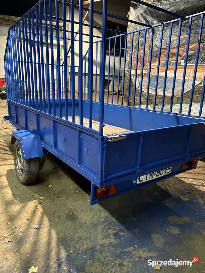 Przyczepka samochodowa burtowe Brzeźno