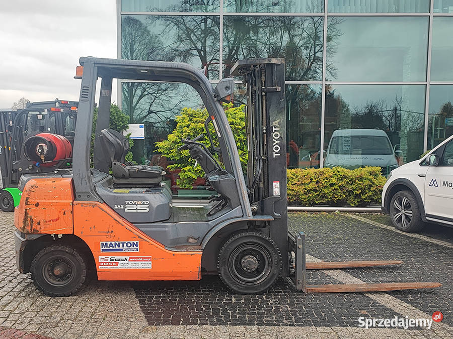 Wózek widłowy Toyota 028FGF25 25 tony triplex 47 małopolskie Kęty