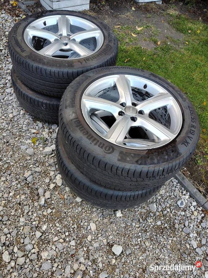 Audi Alufelgi 19 Q5 SQ5 Q7 A6 A7 Opony mazowieckie Sienno