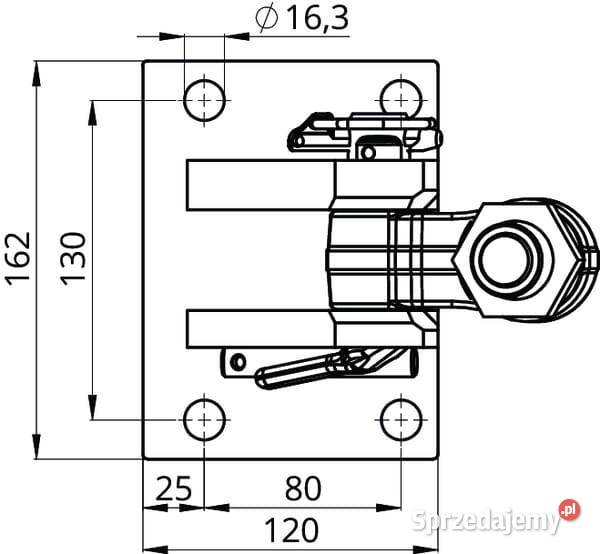 Zaczep kpl K80 heavy duty 02481349A11 Rolnictwo Kamionna sprzedam