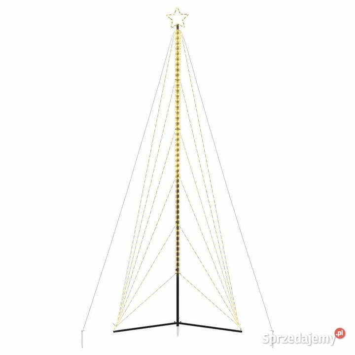 vidaXL Choinka LED 861 LEDs Ciepła biel 478 Boże Narodzenie Warszawa