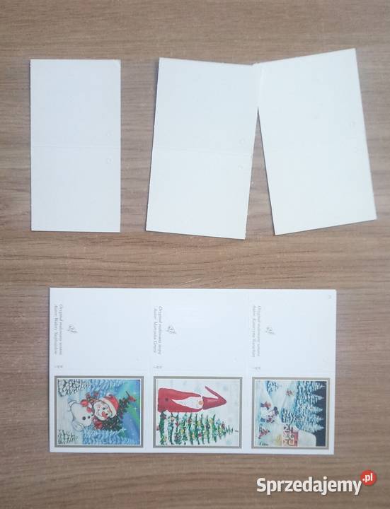 Karteczki składanie z lat PRL mazowieckie