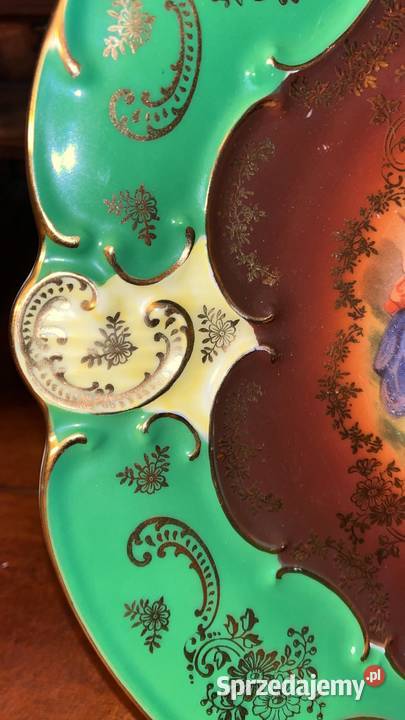 Patera sygnowana PP Bavaria Germany Scenka Gdańsk sprzedam