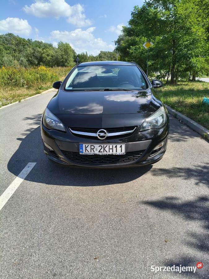 OPEL ASTRA 14 TURBO 140 2018 POLSKI SALON 1 światła do jazdy dziennej Kraków