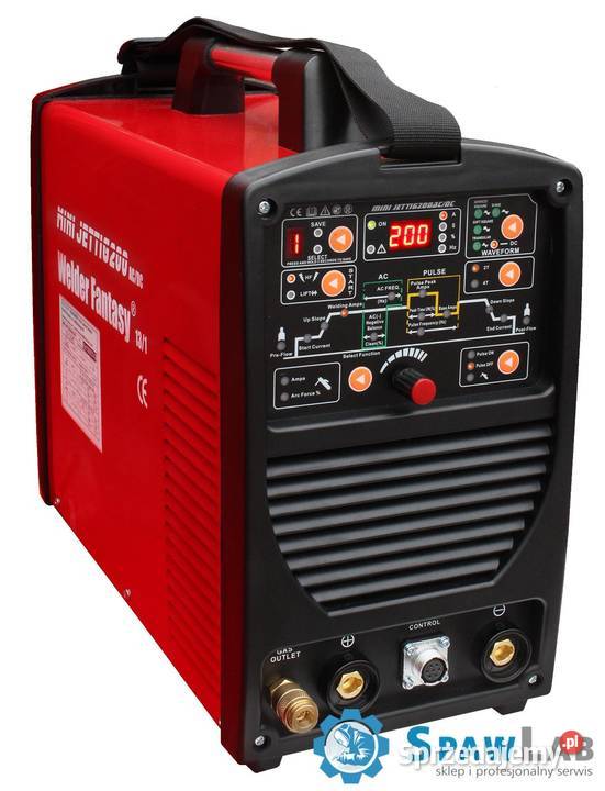 Welder Fantasy MINI JET TIG ACDC 200 IGBT Spawarki inwertorowe Krotoszyn