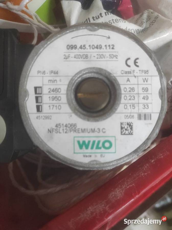 Ariston TC 23 MFFI pompa Wilo