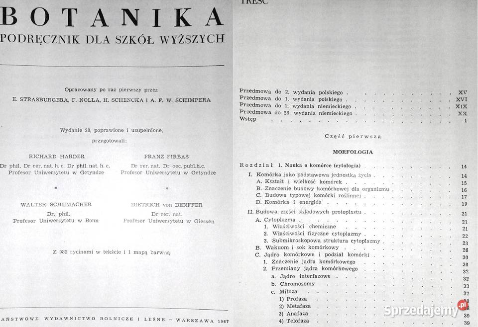 Botanika E Strasburger Chełm