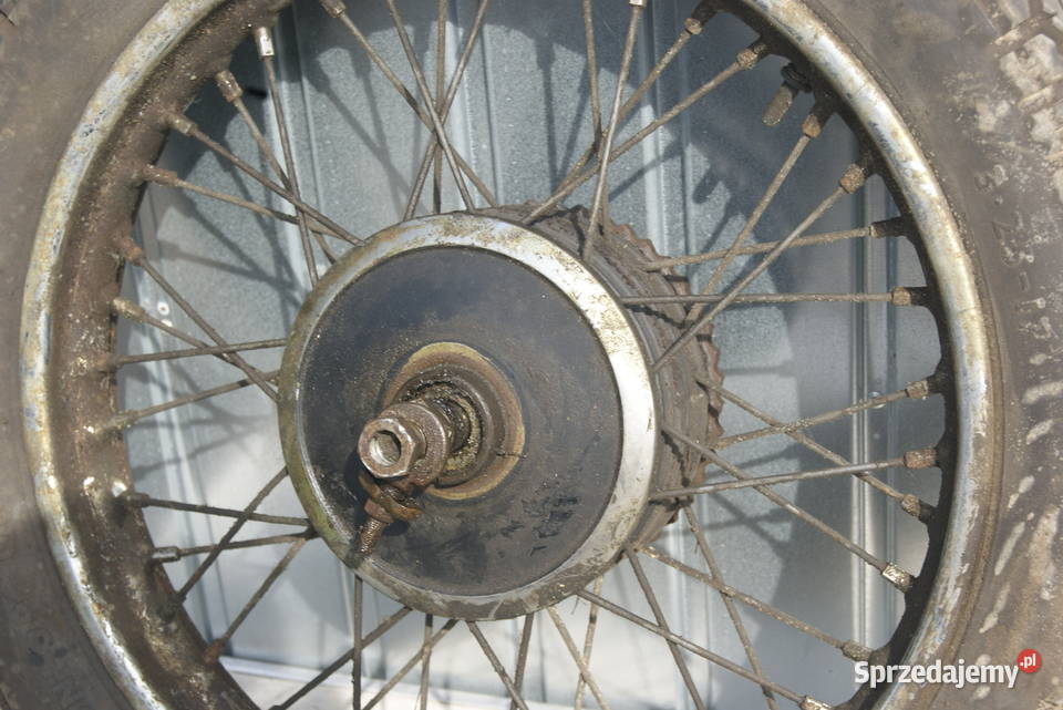 Koło 17 BSA TRIUMPH ZUNDAPP AJS JAP MACHLESS Rybnik