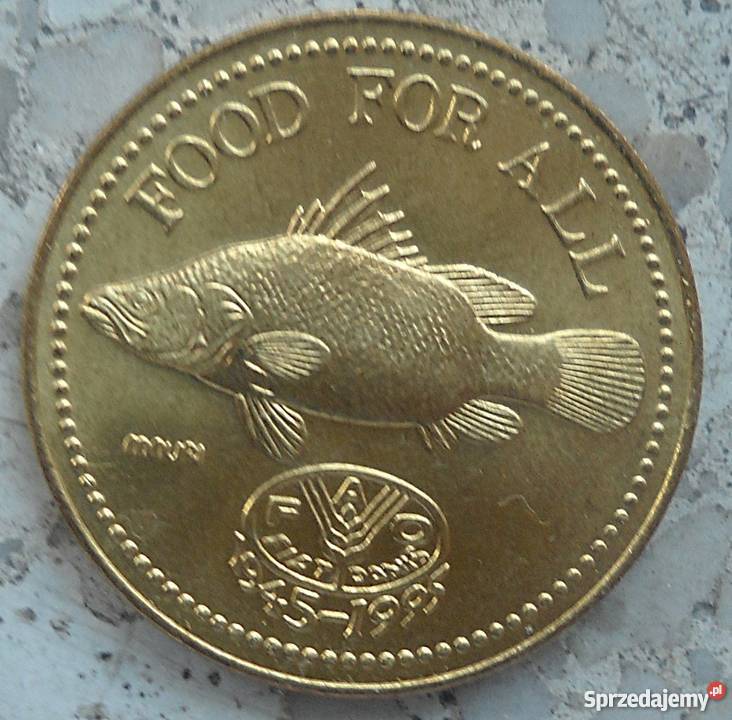 UGANDA200 SCHILING1995 r FAO ŁADNA mazowieckie Legionowo