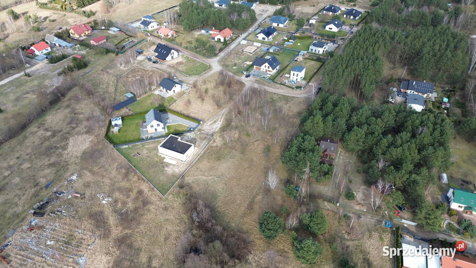 Trzy działki budowlane w Małym Rudniku prąd kujawsko-pomorskie Grudziądz