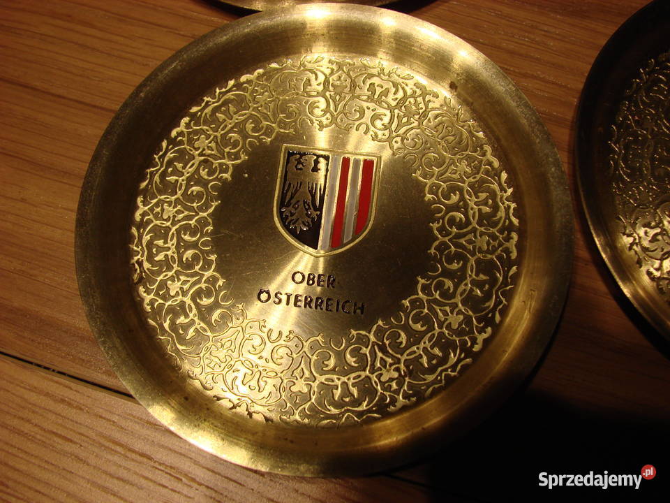 WDK austriackie mosiężne podkładki Pruszcz Gdański