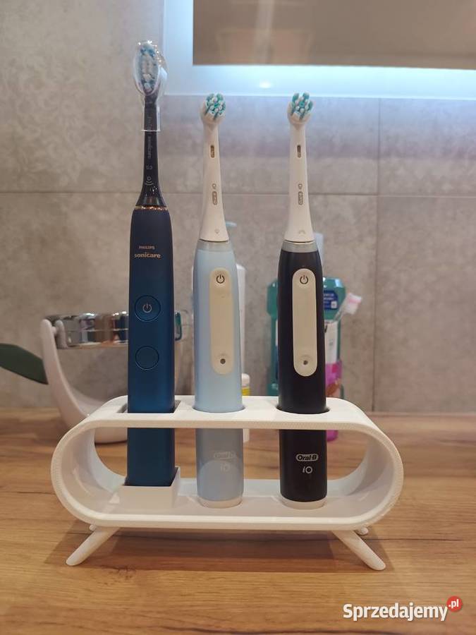 Stojak na 3 szczoteczki 1x Philips Sonicare i 2x Pozostałe małopolskie Kęty