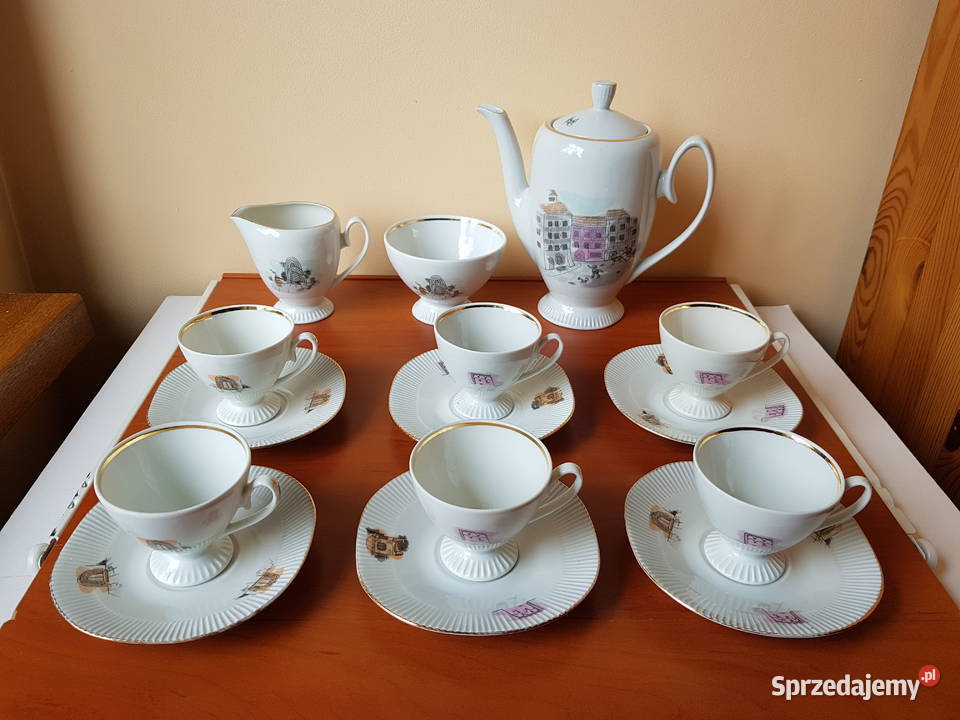 Serwis Regina Chodzież porcelana PRL Dąbrowa Górnicza sprzedam
