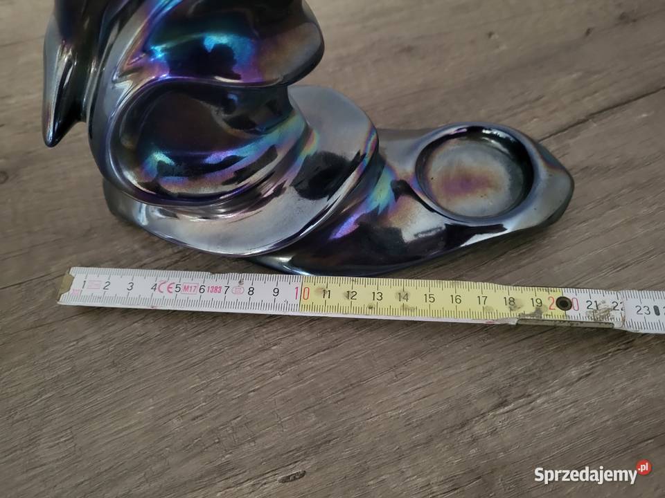 Świecznik figurka prl Antyki, Sztuka, Kolekcje sprzedam