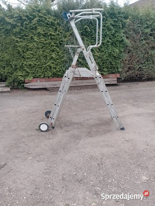 Drabina Aluminiowa Podest roboczy Rusztowanie Pabianice