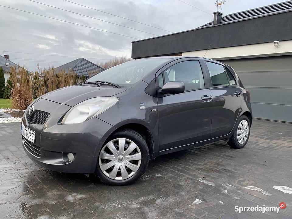 Toyota Yaris 14 D4D 2008 r Opłatach Płock