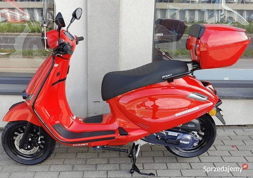 ROMET RETRO 50 EURO 5 2026 SALON SERWIS kufry Motocykle, skutery, quady śląskie Bielsko-Biała