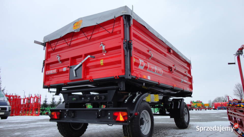 Przyczepa Metal Fach 6 ton T7101 ew 8 10 12 14t