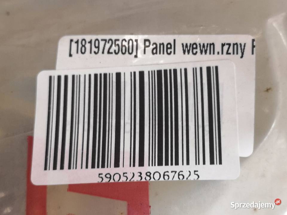 PANEL WEW PRAWY TYŁ FIAT FIORINO 19932000 sprzedam