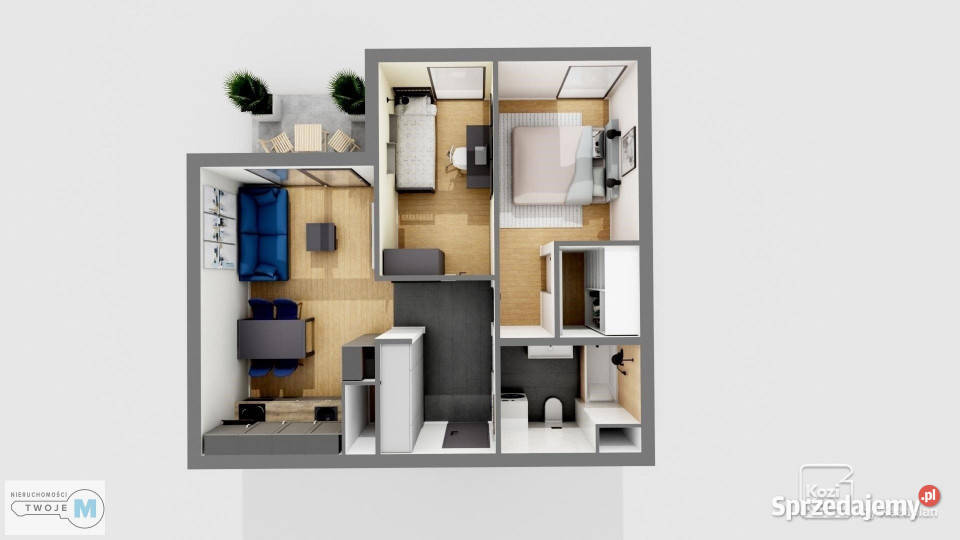 Sprzedaż mieszkania Kielce 4686m2 3pokojowe sprzedam