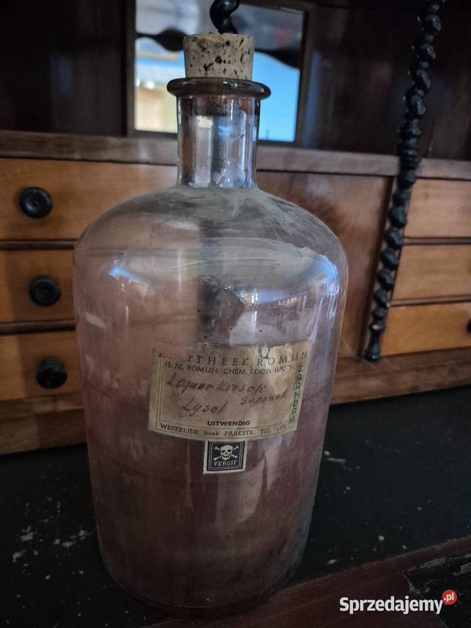 Duża butla apteczna LISOL Ścibórz