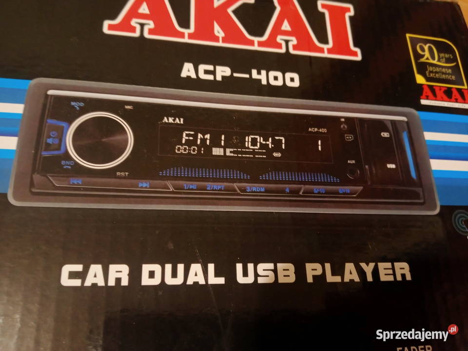 AKAI ACP400 MP3 USBx2 Bluetooth Okazja Elektronika Zawiercie sprzedam