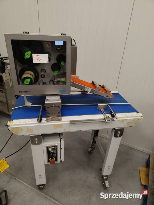 Etykieciarka automatyczna CAB Hermes z drukarką