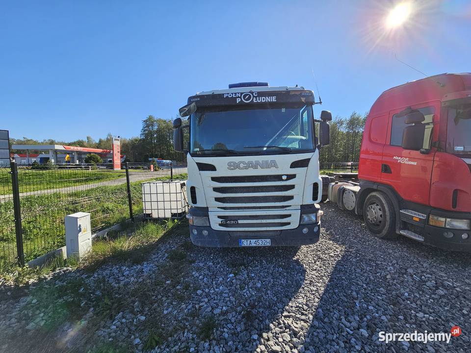 SCANIA G420 z hydrauliką euro 5 z adblue HPI automatyczna Ciągniki siodłowe Żabno