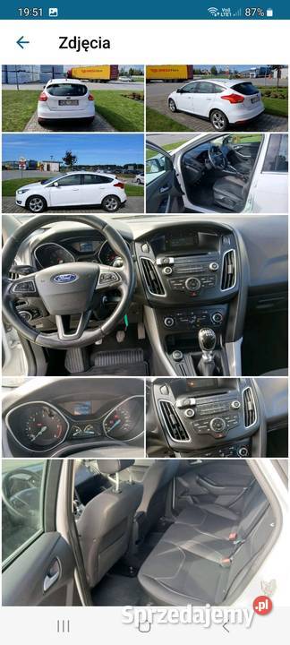 Ford Focus Salon Polska gniazdo USB Dębica