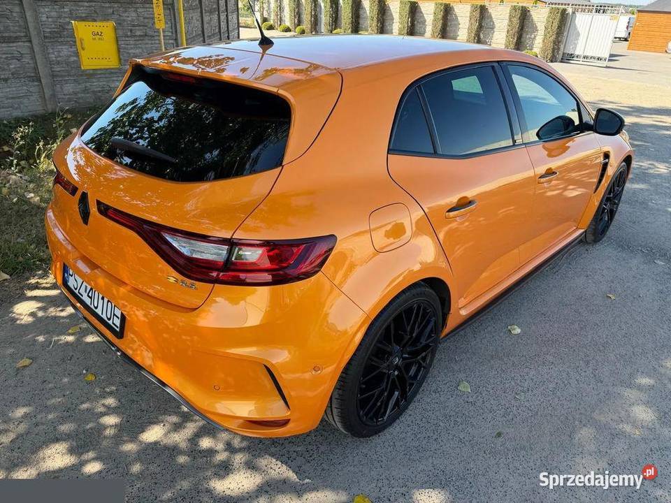 Renault Megane 18 TCe FAP RS EDC 280 2018r Rok produkcji 2018 Krotoszyn sprzedam