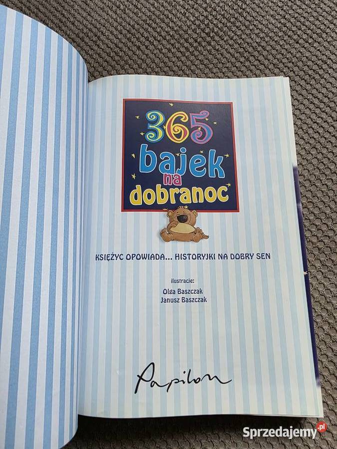 365 bajek na dobranoc seria książki szczęśliwego