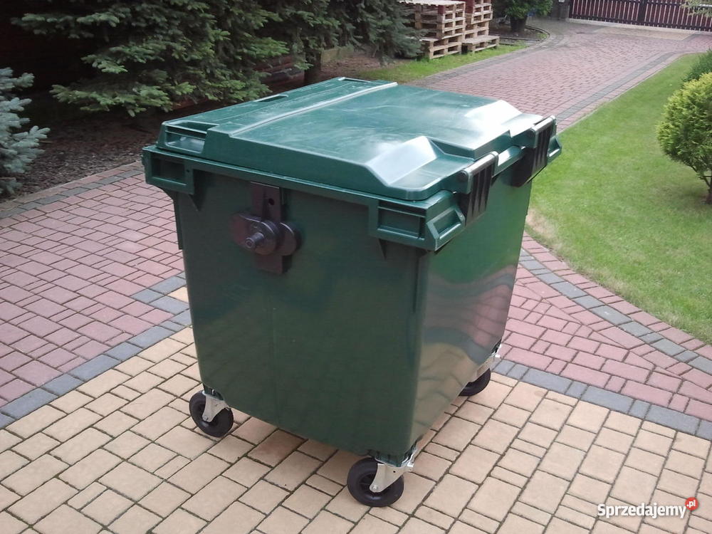 Pojemnik na odpady śmieci Kontener 1100L WEBER sprzedam