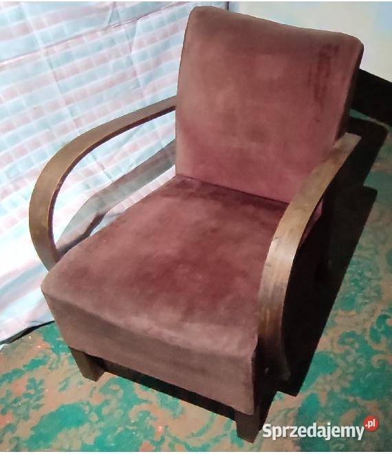 FOTEL PRL lata 50te 52cm Dom i Ogród dolnośląskie