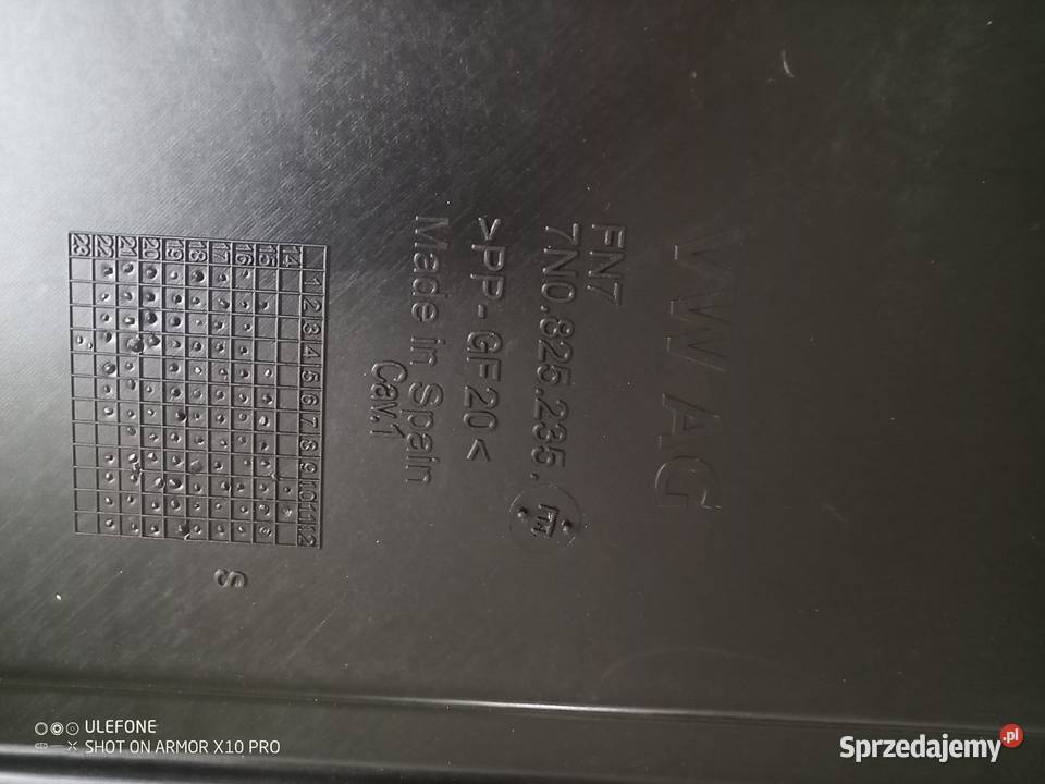 Osłona płyta pod silnik SharanAlhambra 7N0 Ropa