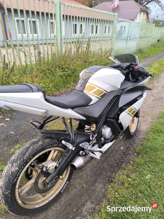 Yamaha R125 12550 AM 2012r 43 LeoVince SBK nieuszkodzony